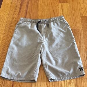 Hurley Boys Khaki Drawstring Shorts